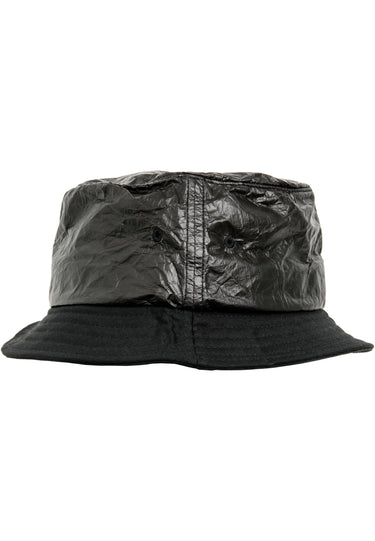 Crinkled Paper Bucket Hat