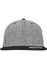 Melange Solid Snapback