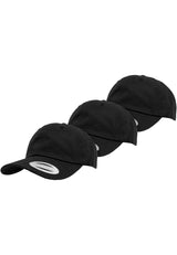 Low Profile Cotton Twill 3-Pack