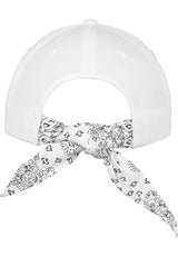 Curved Bandana Tie Snapback