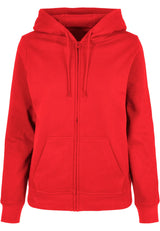Ladies Basic Zip Hoody