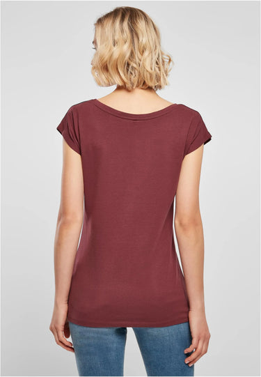 Ladies Wide Neck Tee