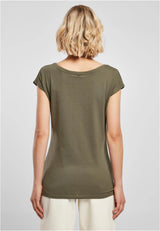 Ladies Wide Neck Tee
