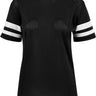 Ladies Mesh Stripe Tee