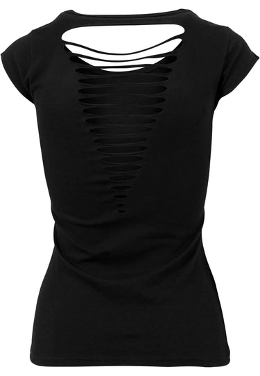 Ladies Back Cut Tee