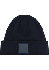 Knit Beanie with Patch
