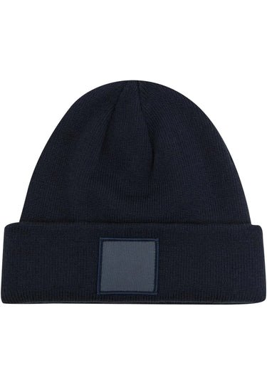 Knit Beanie with Patch