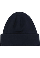 Knit Beanie with Patch