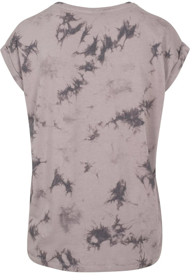 Ladies Batik Dye Extended Shoulder Tee