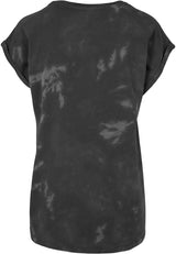 Ladies Batik Dye Extended Shoulder Tee