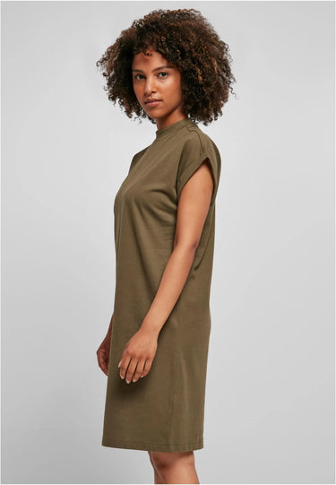 Ladies Turtle Extended Shoulder Dress