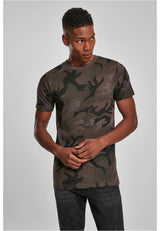 Camo Round Neck Tee