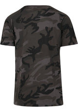 Camo Round Neck Tee