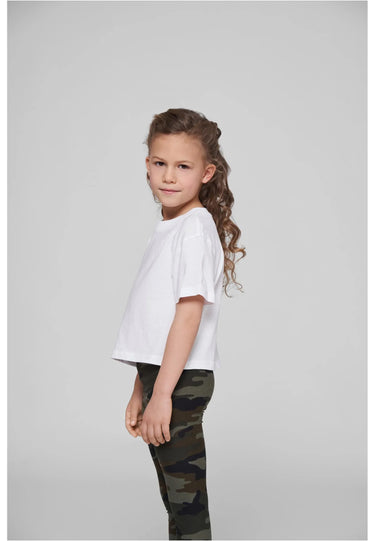 Girls Cropped Jersey Tee