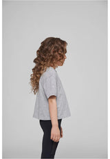 Girls Cropped Jersey Tee