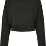 Ladies Terry Cropped Crew