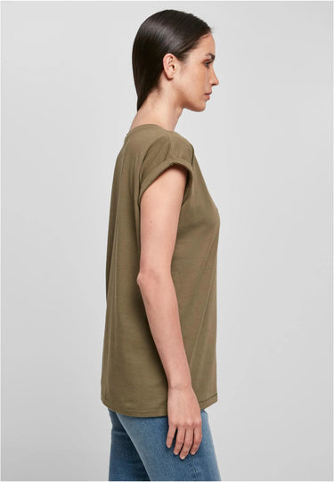 Ladies Organic Extended Shoulder Tee