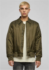 Collar Bomber Jacket