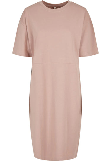 Ladies Organic Oversized Slit Tee Dress