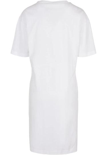 Ladies Organic Oversized Slit Tee Dress