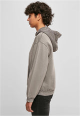 Ladies Acid Washed Oversize Hoody