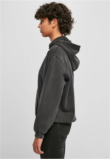Ladies Acid Washed Oversize Hoody