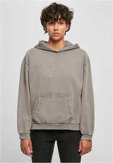 Ladies Acid Washed Oversize Hoody