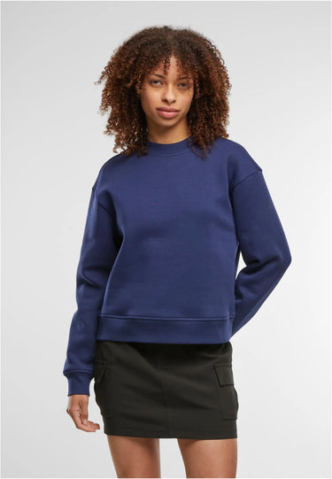 Ladies Oversized Crewneck