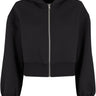 Ladies Short Oversized Zip Jacket