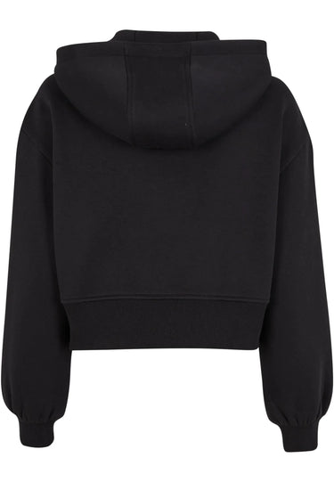 Ladies Short Oversized Zip Jacket