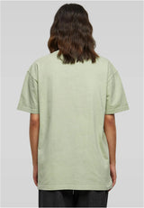 Ladies Oversized Acid Wash Tee