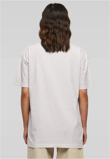 Ladies Oversized Acid Wash Tee