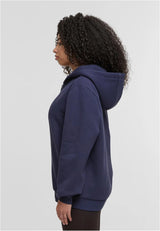 Ladies Fluffy Zip Hoody