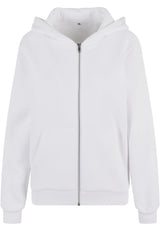 Ladies Fluffy Zip Hoody