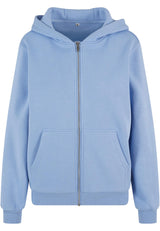 Ladies Fluffy Zip Hoody