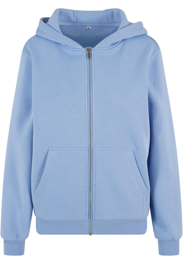 Ladies Fluffy Zip Hoody