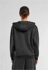 Ladies Vintage Heavy Zip Hoody
