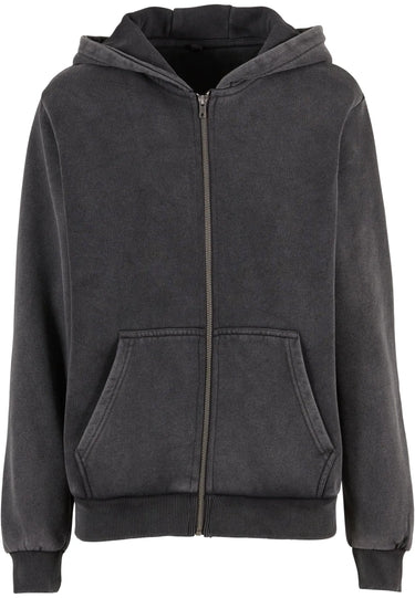 Ladies Vintage Heavy Zip Hoody