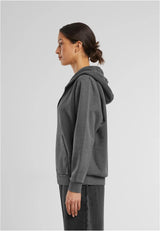 Ladies Vintage Heavy Zip Hoody