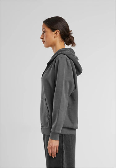 Ladies Vintage Heavy Zip Hoody