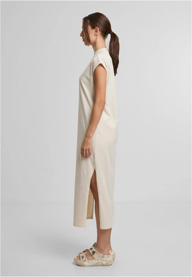 Ladies Long Extended Shoulder Dress