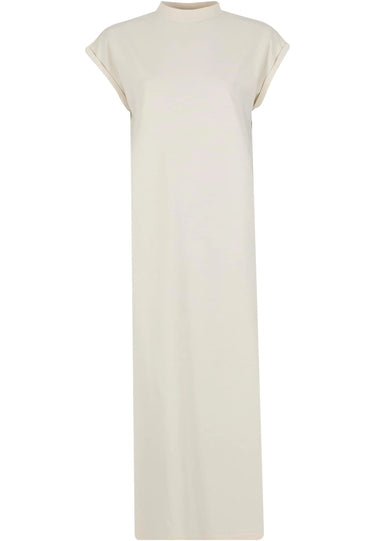 Ladies Long Extended Shoulder Dress