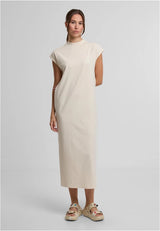 Ladies Long Extended Shoulder Dress