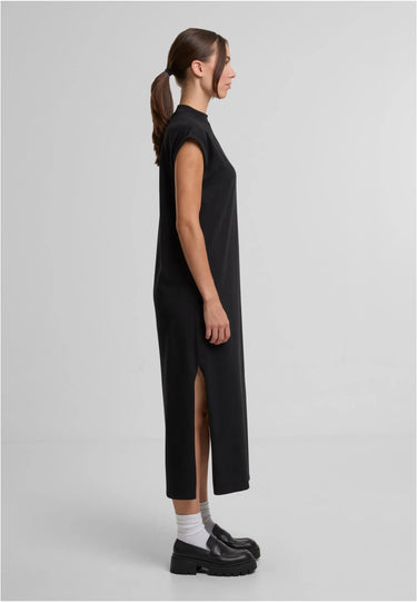 Ladies Long Extended Shoulder Dress