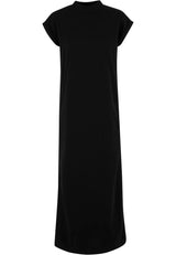 Ladies Sorona® Long Extended Shoulder Dress