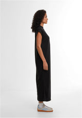 Ladies Sorona® Long Extended Shoulder Dress