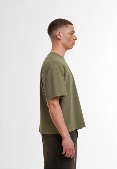 Vintage Cropped Heavy Oversize Tee