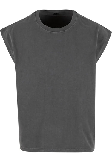 Vintage Cropped Heavy Sleeveless Tee