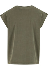 Vintage Cropped Heavy Sleeveless Tee