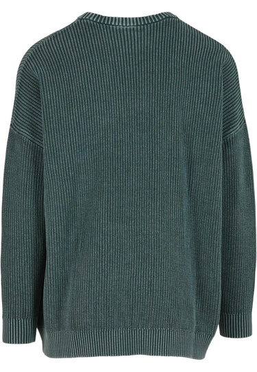 Acid Washed Knitted Oversized Sweater